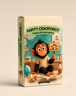KARTY ODKRYWCY W DOMU - Magiczny dom pełen tajemnic