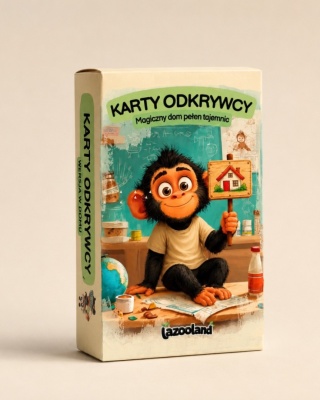 KARTY ODKRYWCY W DOMU - Magiczny dom pełen tajemnic